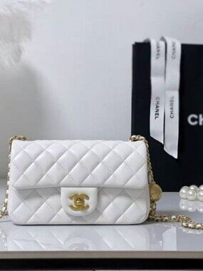 Chanel Gold Ball Square Bag